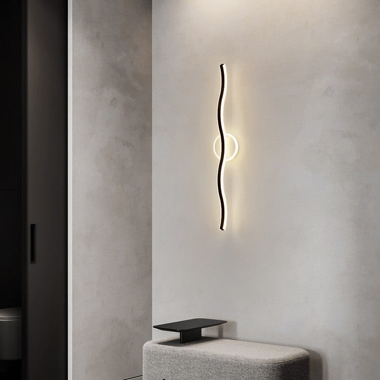 LunaBeam Long Strip Bedside Wall Lamp