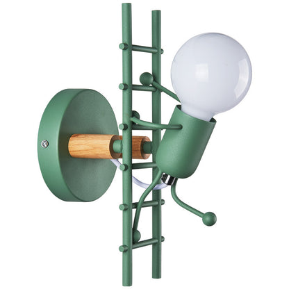 Retro Stairway Hero Wall Lamp