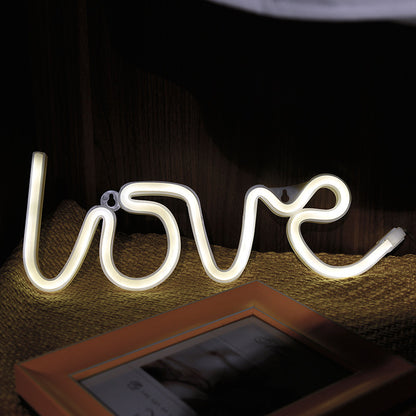 Amors Liebe Neon Wandlampe