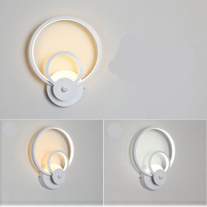 Modern Wavy Bedside Wall Lamp