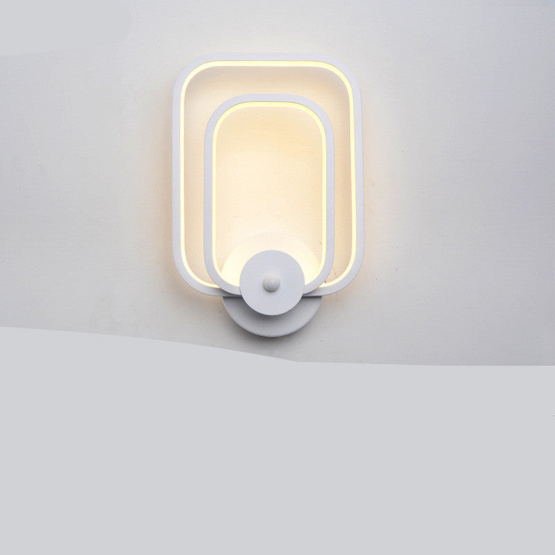 Modern Wavy Bedside Wall Lamp