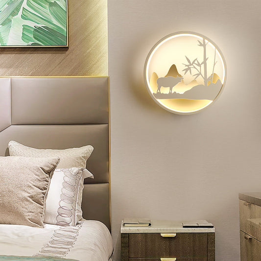 Artistic Bedside Wall Lamp