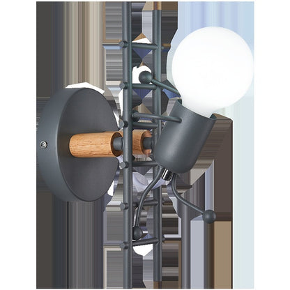 Retro Treppenhaus Hero Wandlampe