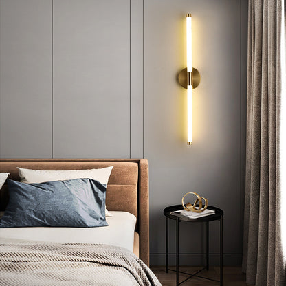 Geometric Copper Wall Lamp