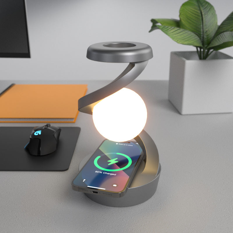 LunaLev Wireless Charging Moon Lamp