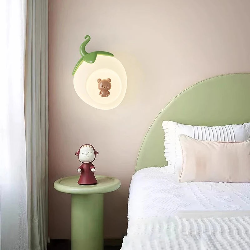 Rabbit, Cat and Bear Cute Wall Lamp