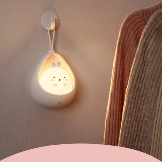 Rechargeable Cute Kitty-Shaped Bedside Lamp