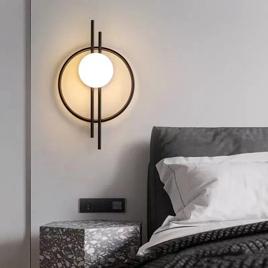 Modern Orb Stylish Bedroom Wall Light