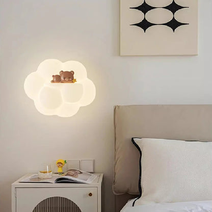 Lámpara de pared LED con forma de gatito de Cloud Nine