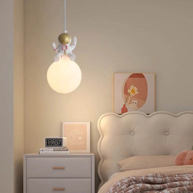 Rabbit, Bear, Astronaut and Moon Bedside Night Light