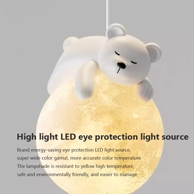 Celestial Cuddles Bear/Rabbit Wall Lamp