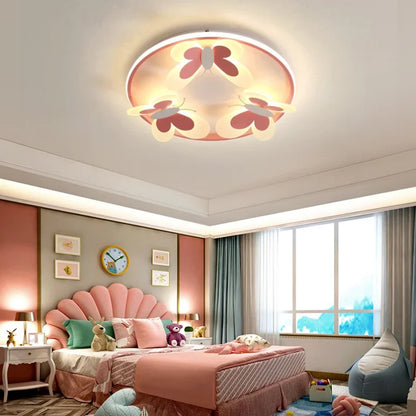 Butterfly Bliss Ceiling Fixture for Girl's Bedroom