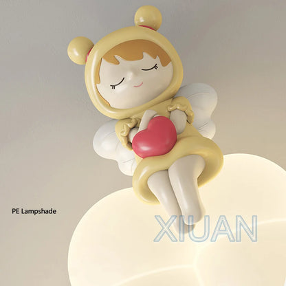 Creative Cloud with Bear, Angel or Rabbit Wall Lamps