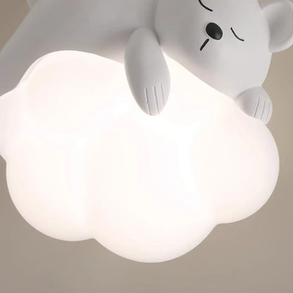 Sleepy Bunny, Bear & Cloud Bedside Night Light