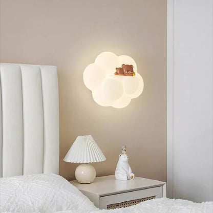 Lámpara de pared LED con forma de gatito de Cloud Nine