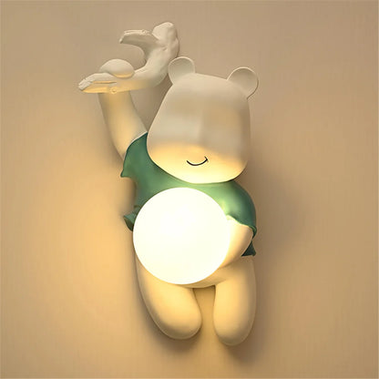 Dreamland Bear Wall Lamp for Kids