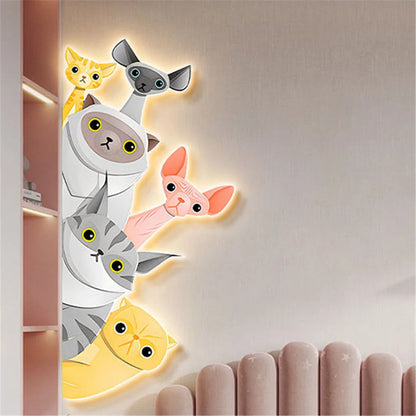 Woof Wonders Dog Wall Art with Light