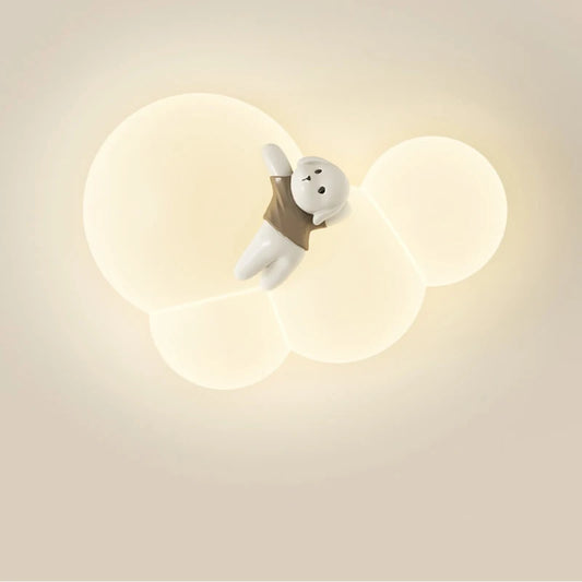 Dog Bear Cloud Adorable Wall Lamp