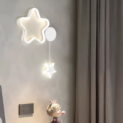 Celestial Trio Cloud, Star & Moon Wall Lamp