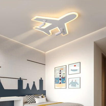 Deckenlampe mit Flugzeugmotiv für Kinderzimmer