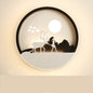 Artistic Bedside Wall Lamp